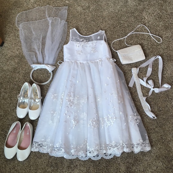 petite communion dresses